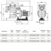 Насосы - Насос Hayward HCP421003E KAL1000T2 IE3 (380В, 104 м3/ч, 10HP) - 1