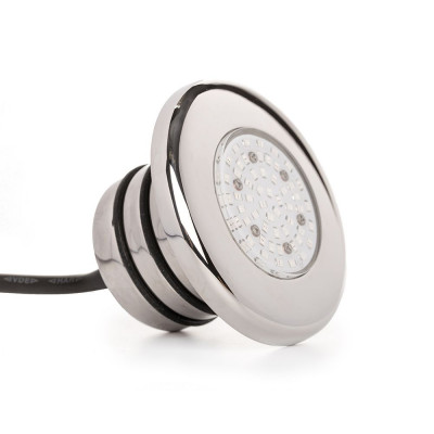 Прожектор світлодіодний AquaViva LED203, 54 LED, 5Вт, RGB (AISI-316) - 3 Прожектори - Прожектор світлодіодний AquaViva LED203, 54 LED, 5Вт, RGB (AISI-316) - 3