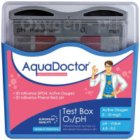 Тестер AquaDoctor Box таблеточный pH и O2 (20 тестов, Германия) Тестер AquaDoctor Box таблеточный pH и O2 (20 тестов, Германия)