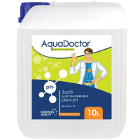 Засіб для зниження pH AquaDoctor pH Minus (Сірна 35%) рідкий, 10 л Засіб для зниження pH AquaDoctor pH Minus (Сірна 35%) рідкий, 10 л