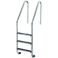 Лестница Flexinox Standard AISI-304 (3 ступени), для широкого борта
