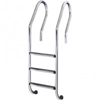 Лестница Flexinox Parallel (Mixta) AISI-316 (3 ступени), для узкого борта