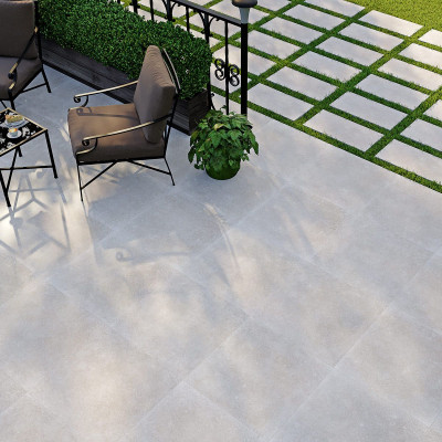Плитка для тераси Aquaviva Granito Light Gray, 595x595x20 мм - 2 Терасна плитка - Плитка для тераси Aquaviva Granito Light Gray, 595x595x20 мм - 2