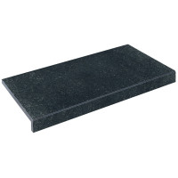 Бортова Г-подібна плитка Aquaviva Granito Black, 595x345x50(20) мм Бортова Г-подібна плитка Aquaviva Granito Black, 595x345x50(20) мм