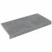 Керамограніт - Бортова Г-подібна плитка Aquaviva Granito Gray, 595x345x50(20) мм